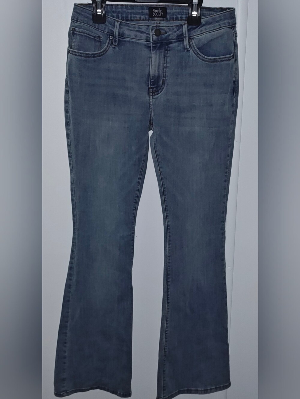 Women’s Lightwash Denim Bootcut Jeans By Simple Society